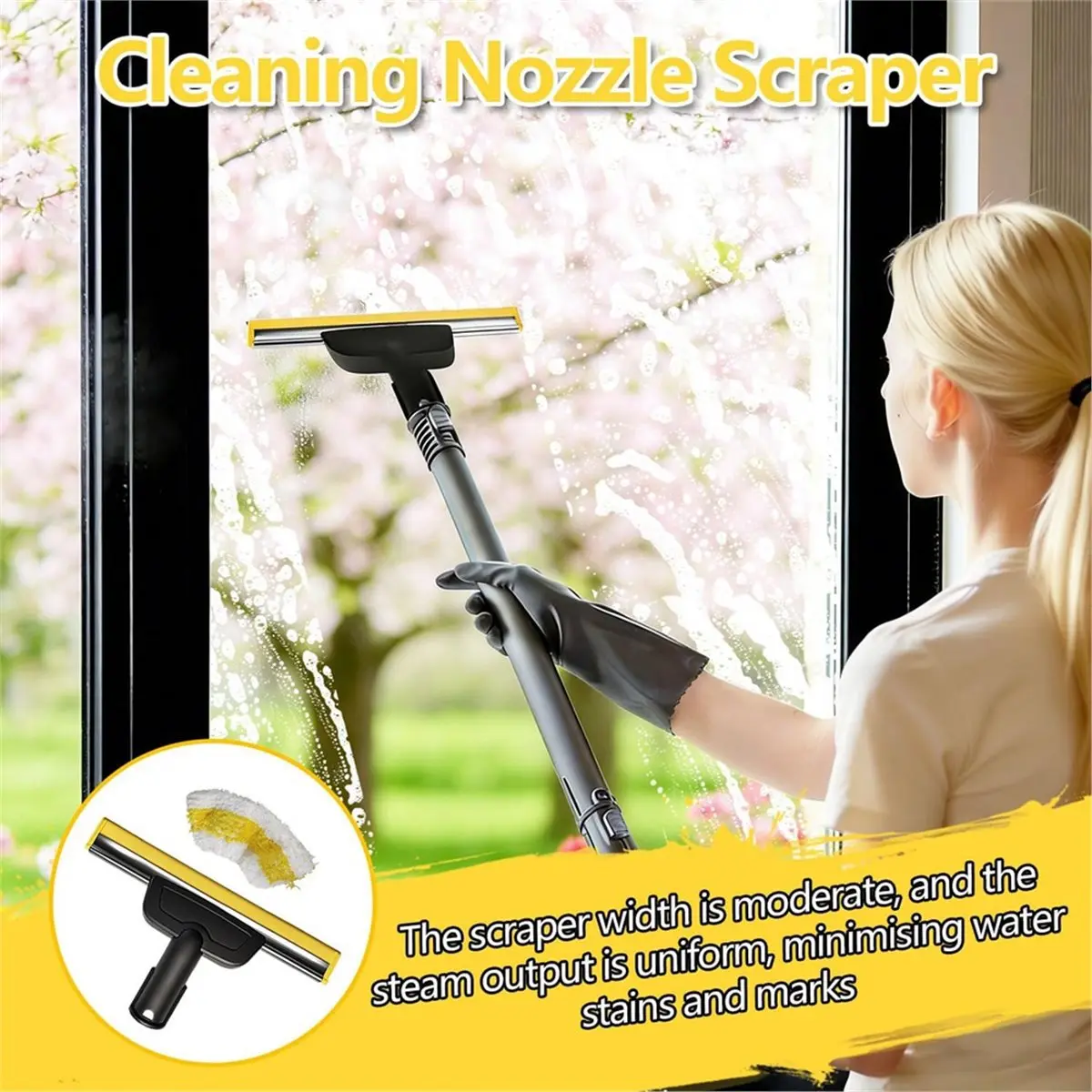 update. For Karcher SC1/ SC2/ SC3/ SC4/ SC5/ SC7/CTK10/CTK20 Steam Nozzle Microfiber Covers Flat Seam Brush Steam Window Parts