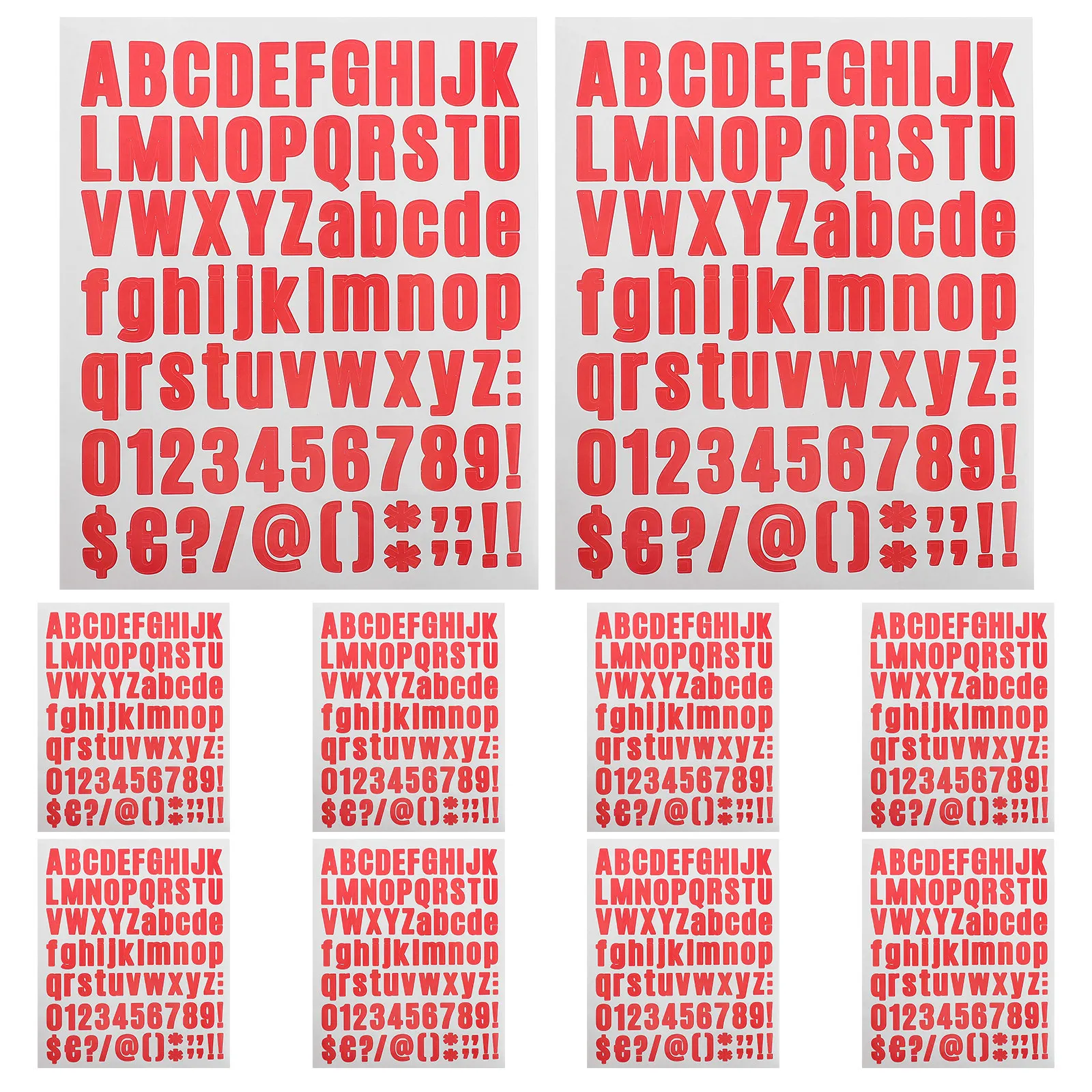 

10 шт. самоклеящихся виниловых букв и цифр для декора и персонализации вещей, точное нанесение, идеально подходят для воды