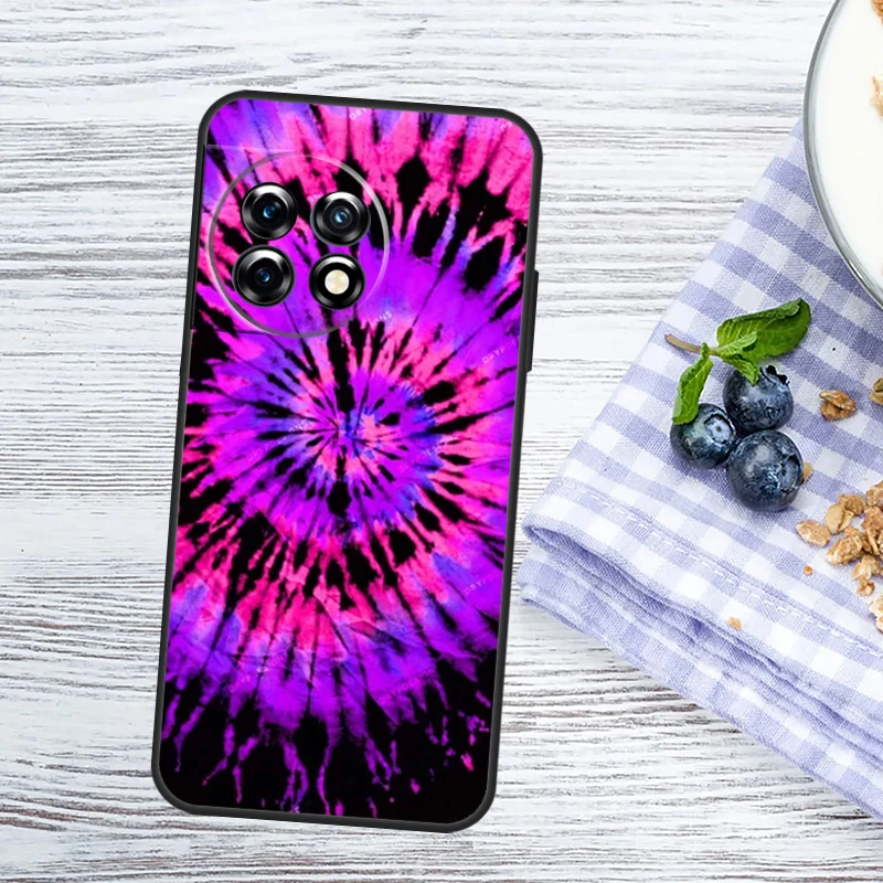 Rainbow Spiral Tie Dye For OnePlus 9 10 Pro 11 12 8T 9RT 10T 10R 12R OnePlus Nord 2 2T CE 3 Lite N10 N20 N200 Case