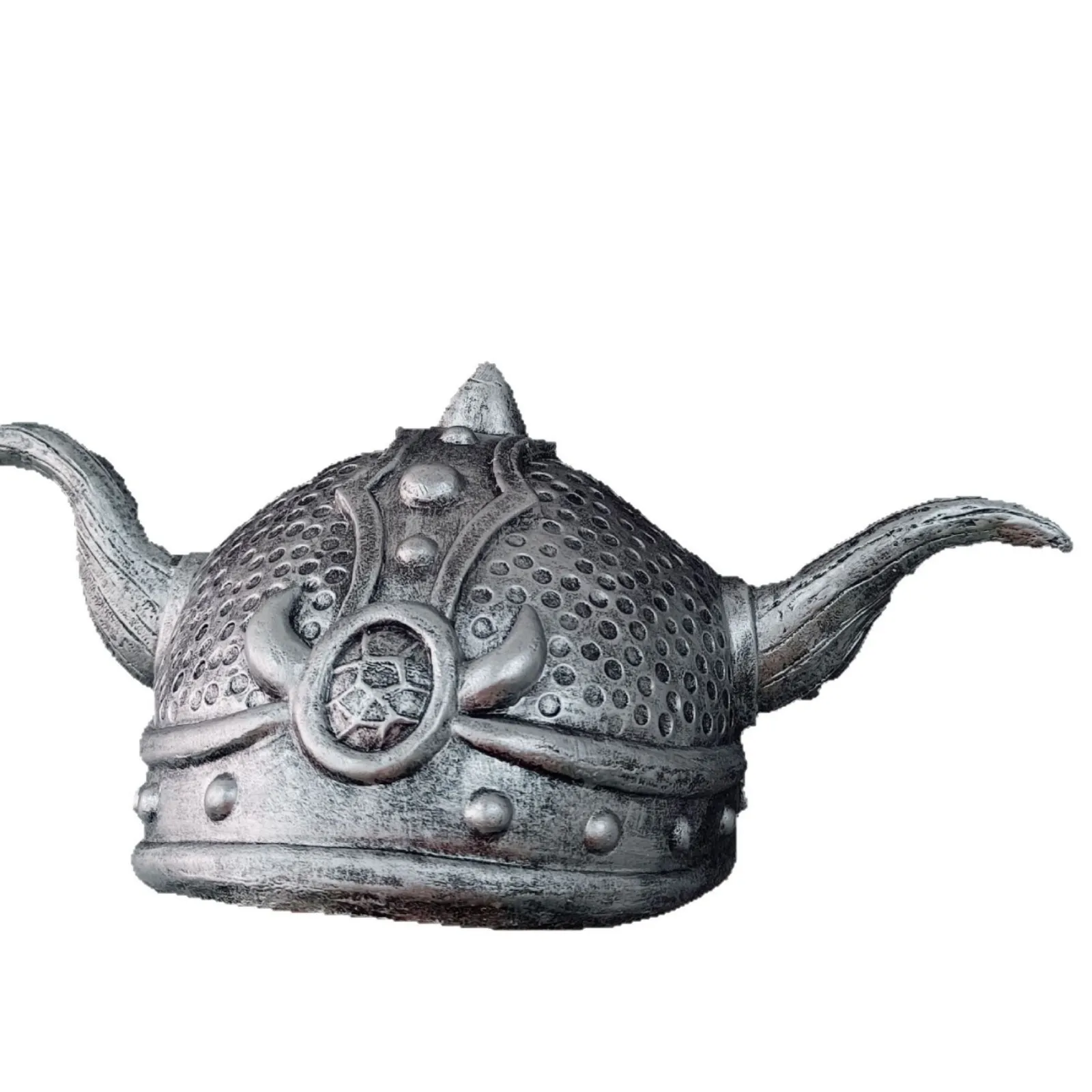 Latex Horn Hat Pirate Viking Hat Ancient Roman Warrior Hat Warrior Helmet Cosplay Party Props