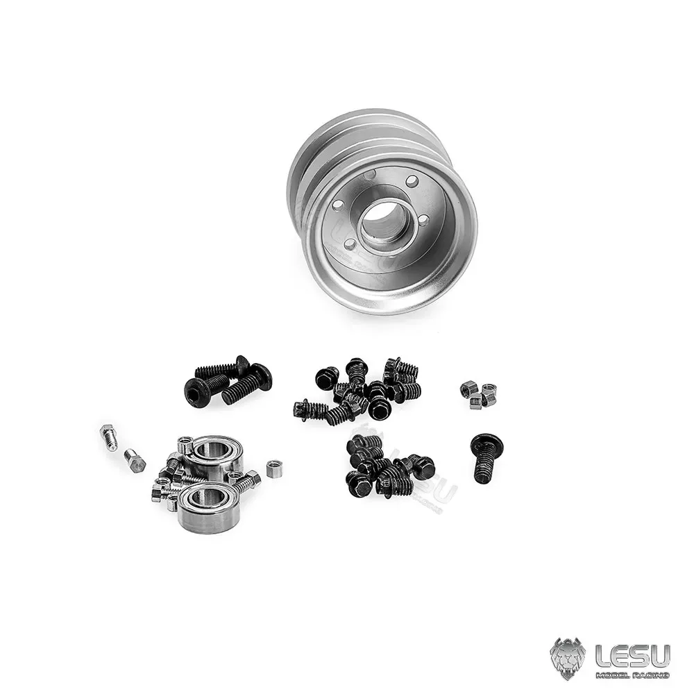 LESU Modell für 1/14 225A Kurbel-Boom-Lader Radnabe RD-2035 Reifen RD-2034 Durchmesser 63mm DIY Modifikation RC Zubehör – Detail 6