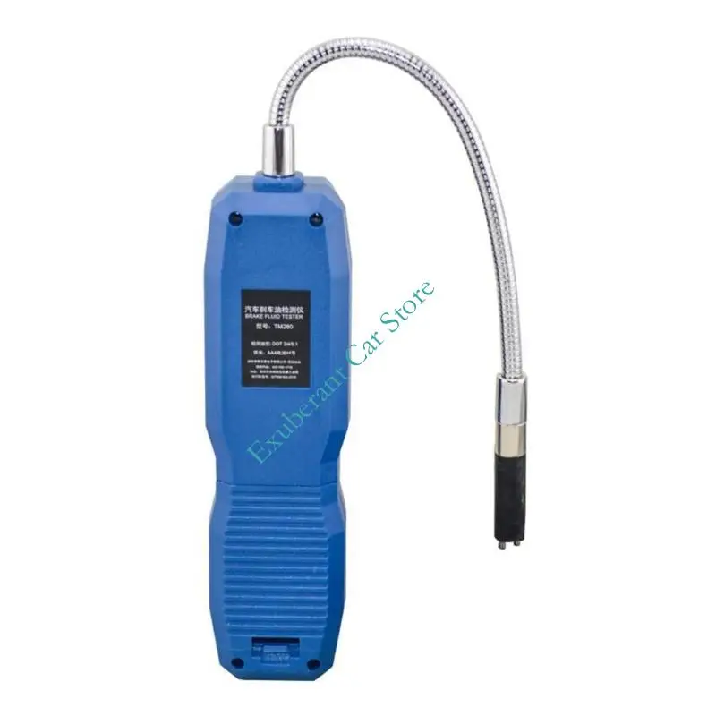 Brake Fluid Analyzers with Bright LED Display for Moisture Content Reading and Alert System