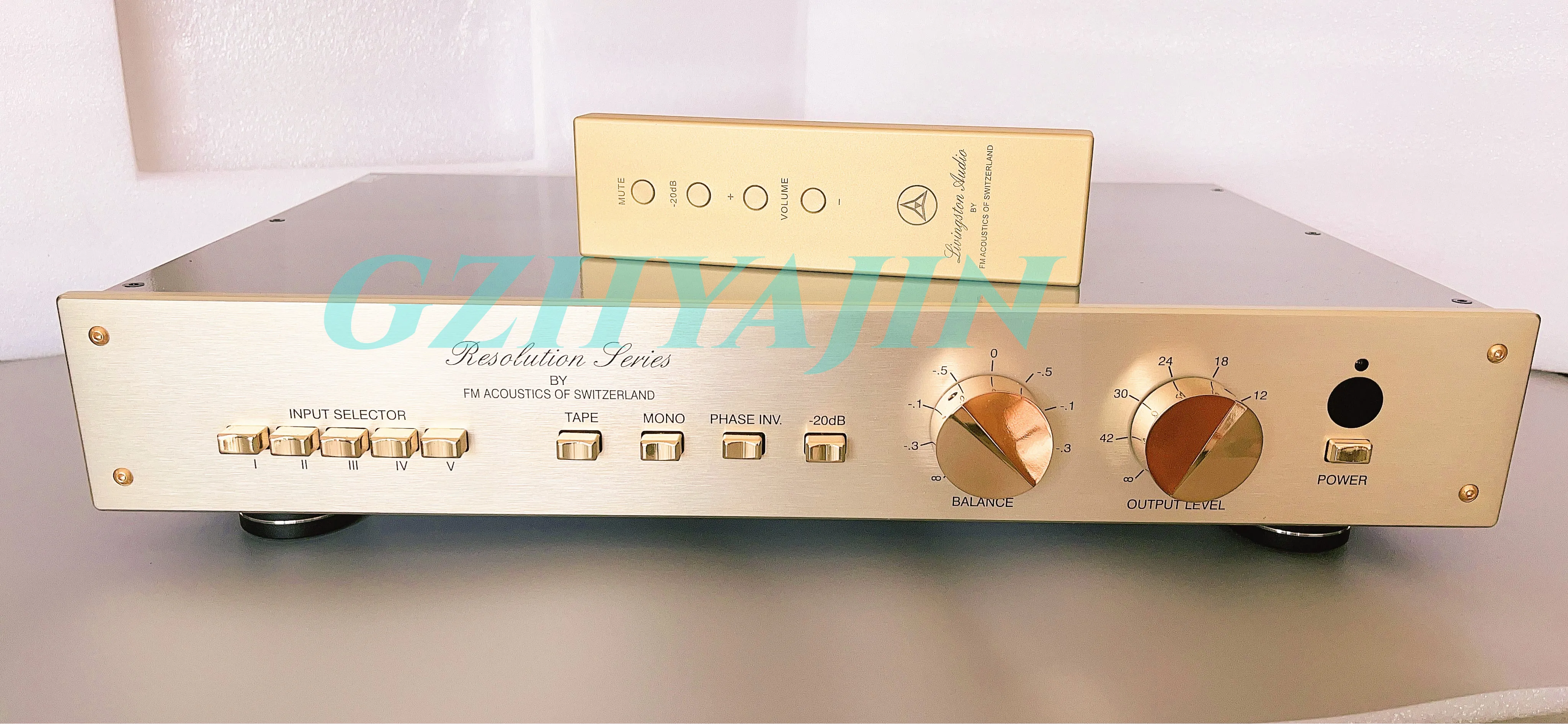 

Refer to Swiss FM255MK2 HI-END balanced single ended fever preamplifier, XLR * 1, single ended RCA X1, THD+N distortion 0.0024%