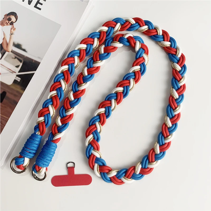 Nieuwe telefoonkoord Afneembare verstelbare ketting Lanyards voor tas Camera Crossbody Mobiele telefoonriemen Nekclip Koord Touw