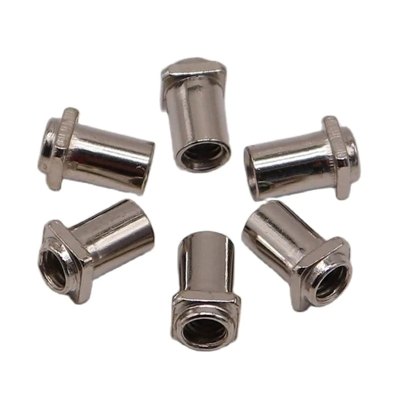 20Pcs Iron Drum Screw Nut Replacement Swivels Nut Floor Drum Spare Parts Drum Practical Musical Instrument Accessory 24BD