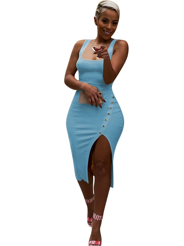 blue dress for baby girl Ingrid & Isabel Seamless Midi Maternity Dress - Black main image 0