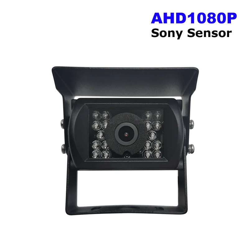 AHD 1080P 4-контактная камера заднего вида SONY CCD с 18 ИК-светодиодами ночного видения Водонепроницаемая камера для автобуса RV Caravan Van Trailer