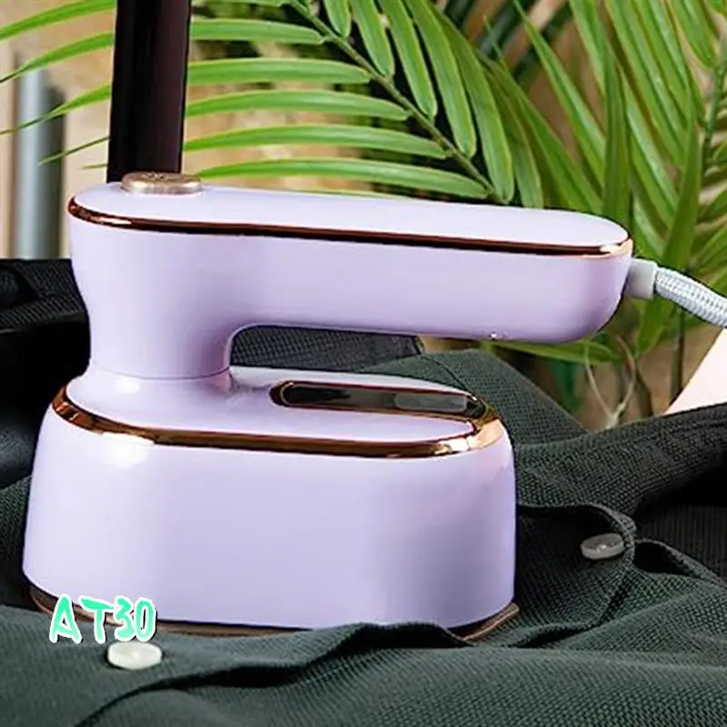 

2-In-1 Portable Iron&Steamer For Clothes-Handheld Travel Steamr Iron Garment Steamer EU Plug 1PCS-AT30