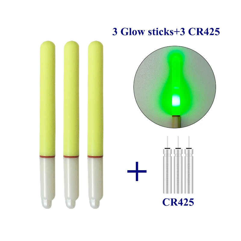 

3 шт., светящаяся палочка для морской рыбалки