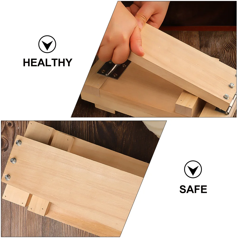 

Creative Dough Presser Wooden Log Color Simple Dumpling Making Tool Convenient Kitchen Dough Pressing Mold Dumpling Wrapper Mold