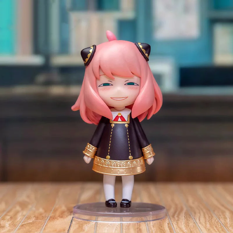 1:1 Reprint Spy X Family Anya Seria Blind Box Zabawki Urocze Figurki Lalki Mystery Box Model Niespodzianka Torba Prezent Urodzinowy Dla Dziewczynek
