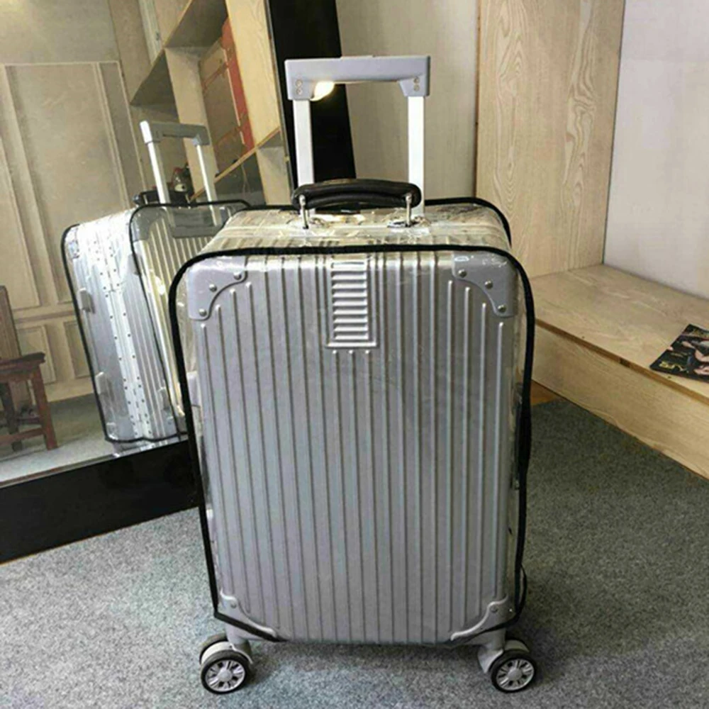 Luggage Protective Case Transparent Rod Case Travel Case Dust Cover Waterproof Wear Protective Case Cover