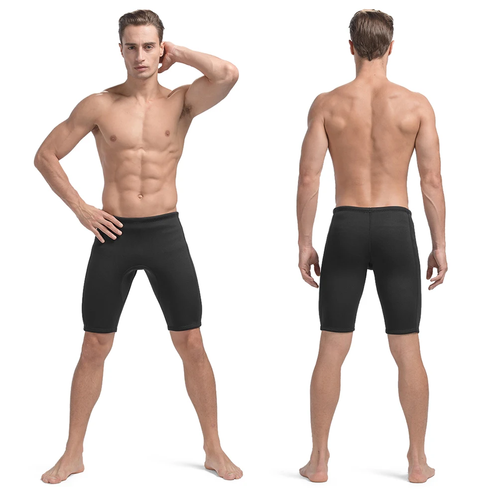 3mm Neoprene Wetsuit Shorts Men's Swimming Trunks Diving Pants Water Sport Underwear Swimsuit Bottom Men Swimming Wet Suits view 2