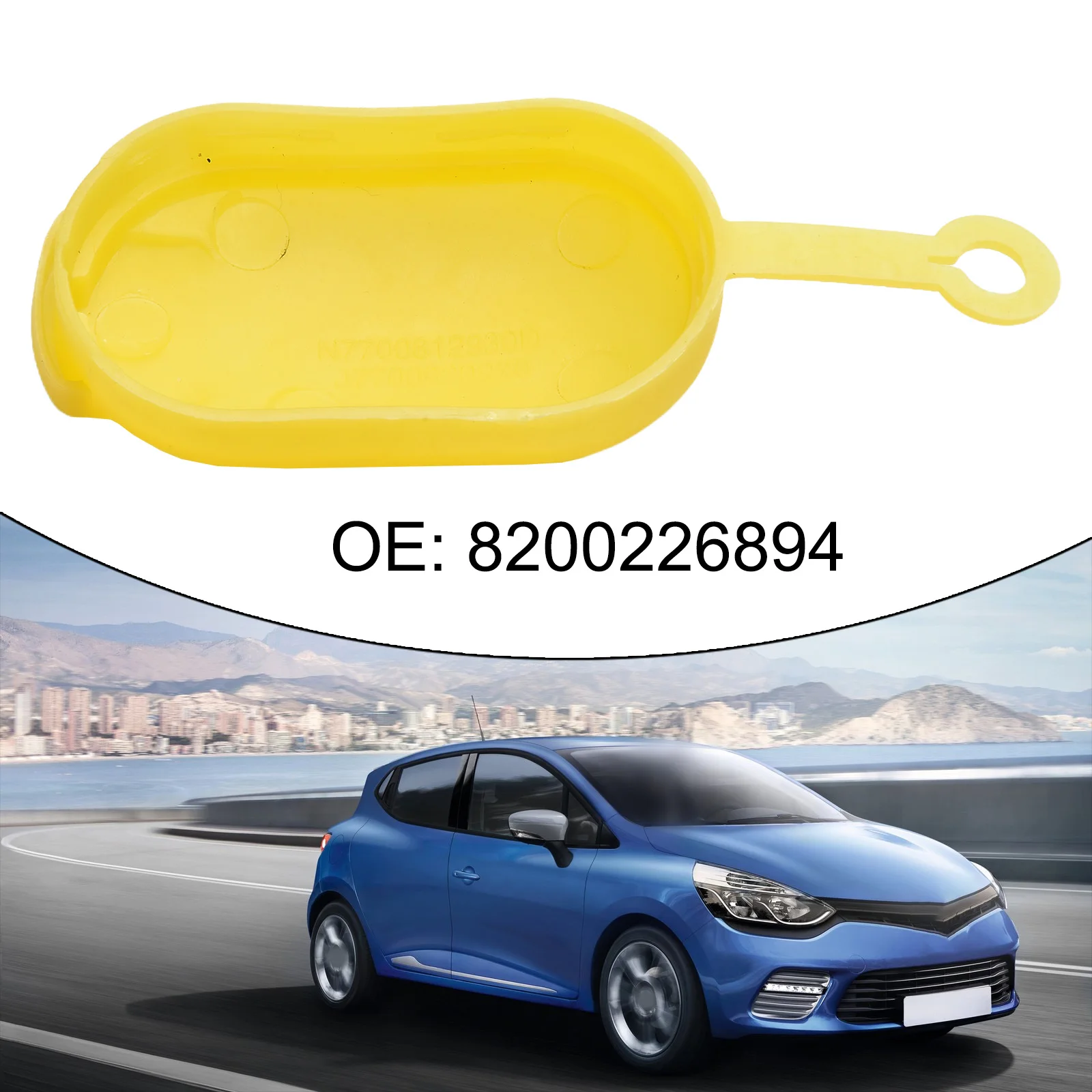 

Крышка резервуара омывателя Крышка резервуара омывателя Недеформационный номер OEM 8200226894, простая установка, высококачественные материалы