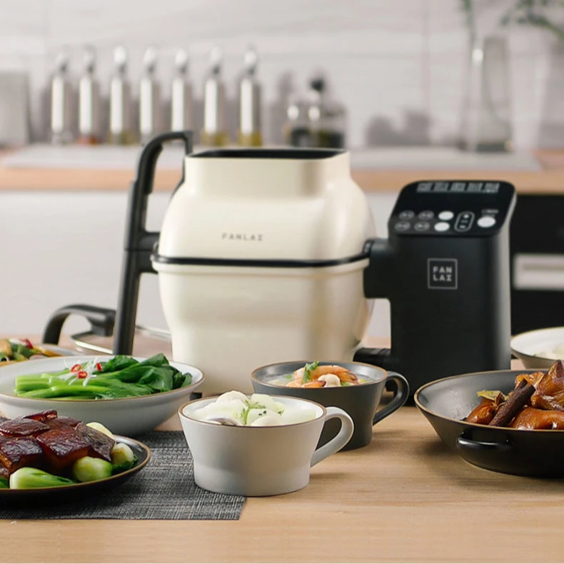 Household cooking machine fully automatic cooking machine multi-function fried rice machine cooking pot intelligent robot