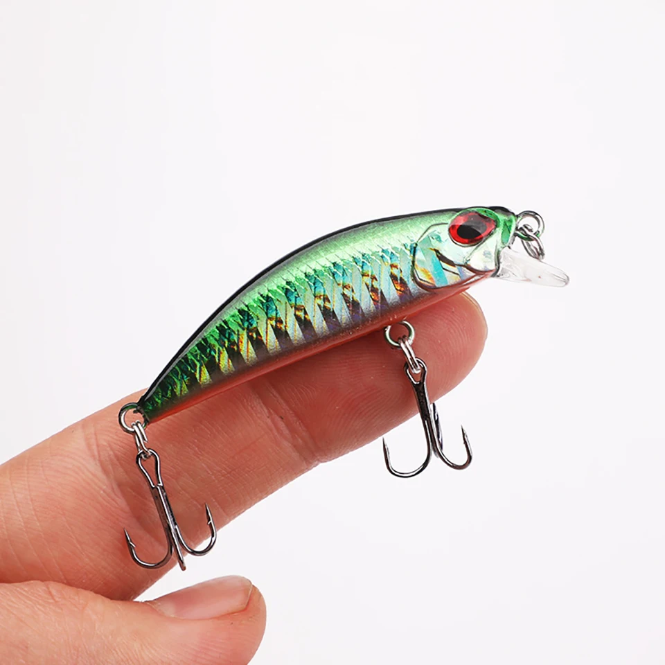 5cm 5g Sinking Minnow Wobbler Deep Fishing Lure Perch Pesca Mini Wobblers Fishing Lures Crankbaits Jerkbait Bait Ocean Stream