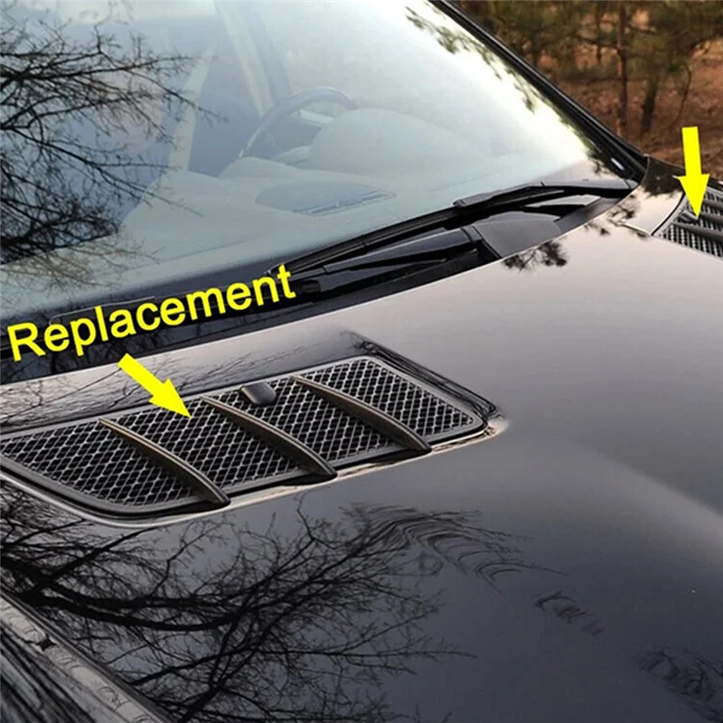 

For Mercedes Benz W164 Engine Hood Air Vent Grille Cover A1648804305 A1648804405- Fits ML350 ML450 ML550 ML63 AMG GL320 GL350