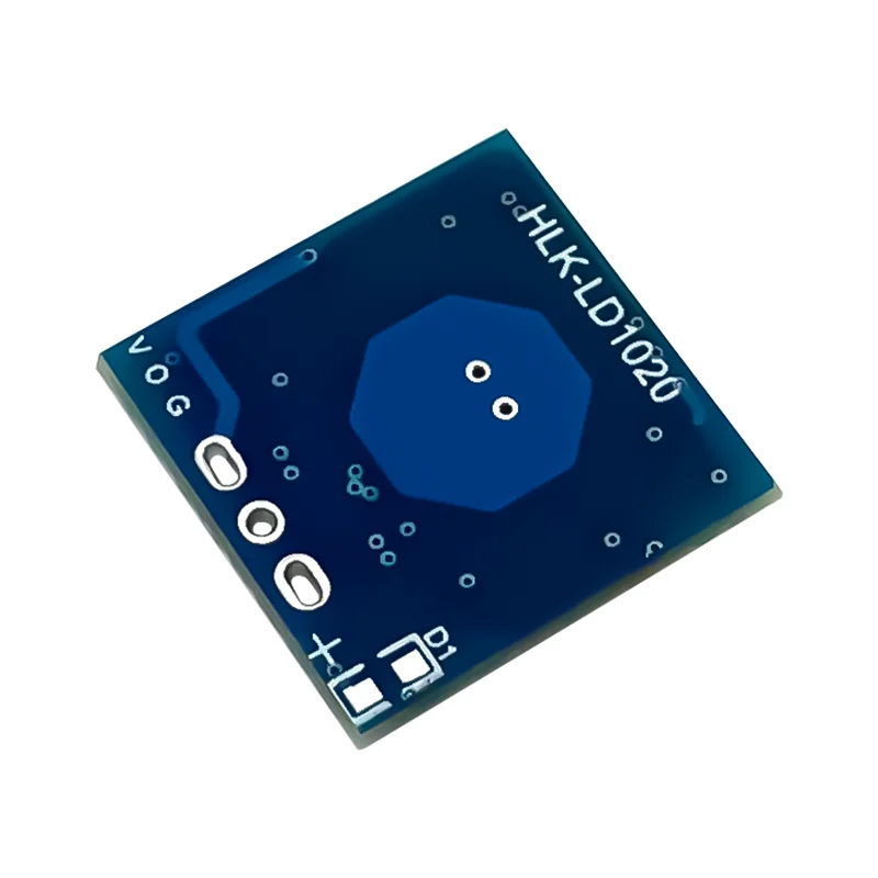 HLK-LD1020 10G Intelligent Human Microwave Induction Radar Module Low Power Micro-motion Sensing Detection Sensor 15x15mm