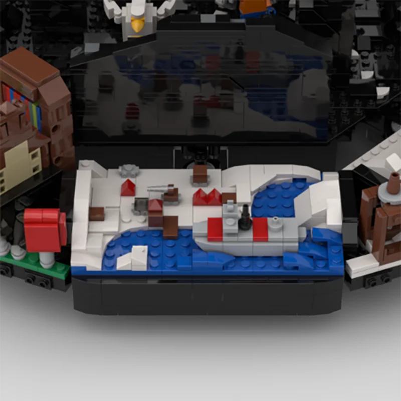 New 4991Pcs Famous Movie Moc Mountains Madness Model Building Blocks Diy Creative Ideas Bricks Toy Birthday Christmas Gifts