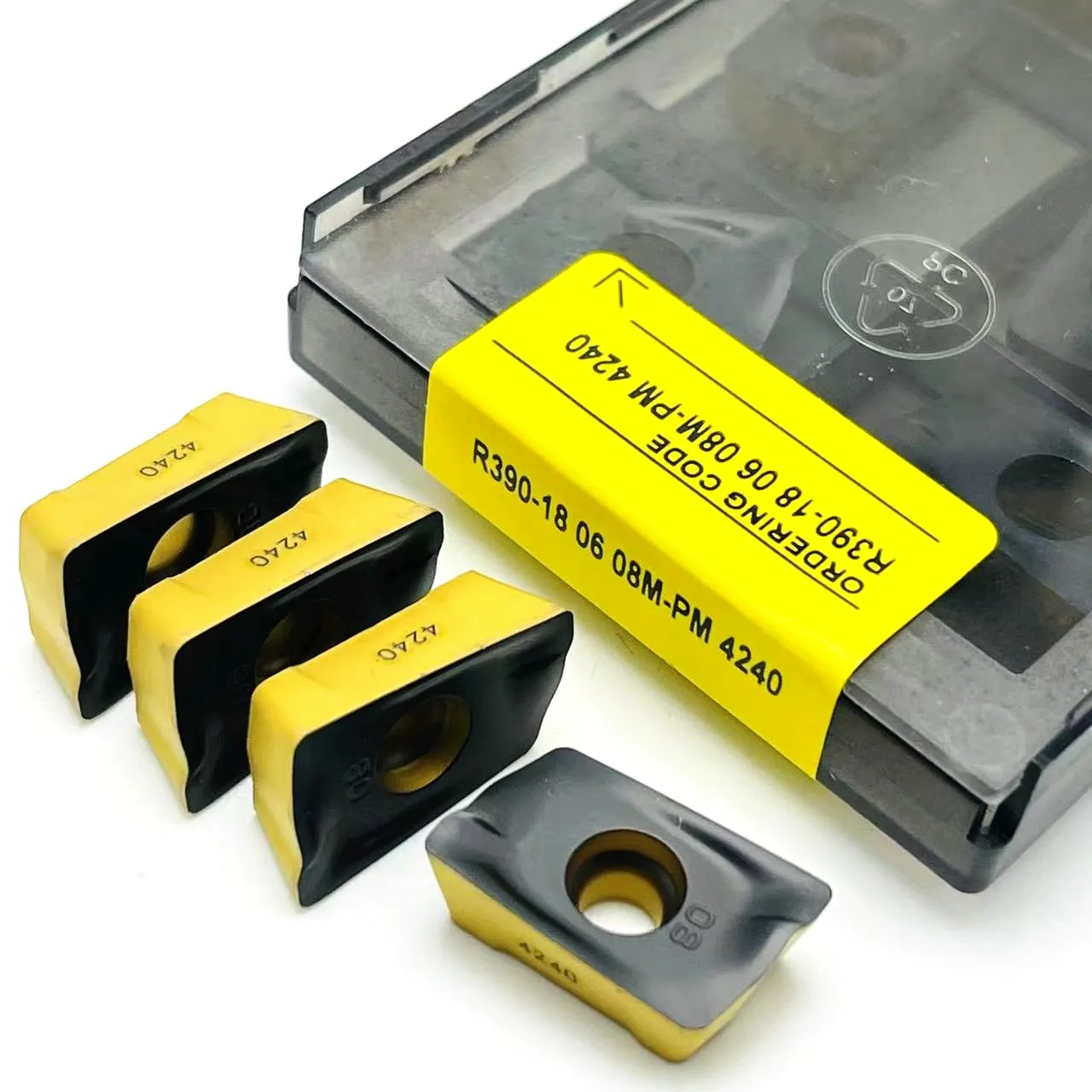 Utensile di tornitura R390-180608 R390-180612 PM4240 inserti In Carburo di Fresatura inserti di fresatura In Metallo frese CNC utensili da taglio R390 180612