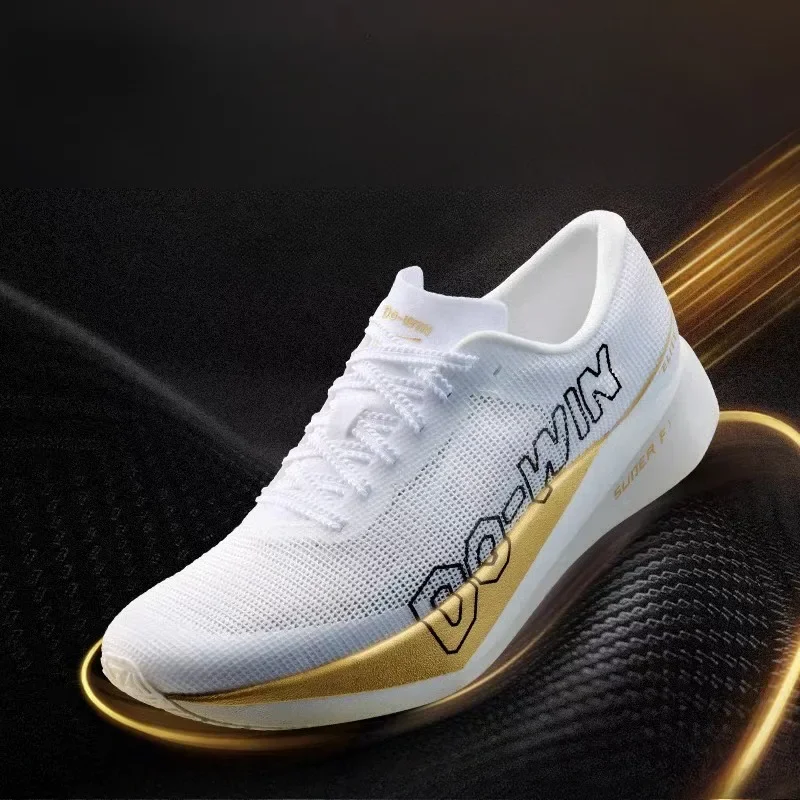New Hot Running Shoes Low Top Carbon Plate Running Outdoor Shoe Youth Lace Up Sports Sneakers Man Breathable Unisex Jogging Shoe