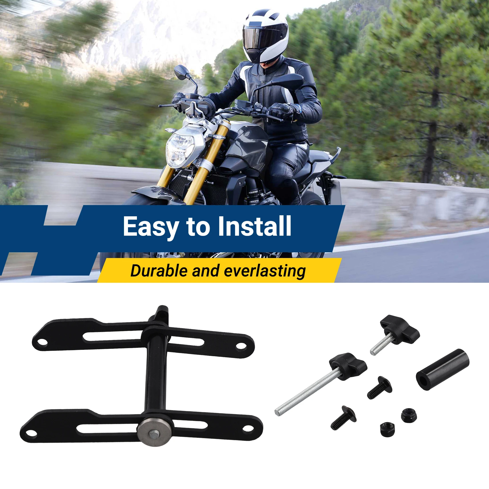 A58X-دراجة نارية قابل للتعديل تمديد المقود الهاتف المحمول الملاحة قوس لسيارات BMW R1200R R1200RS R1250R R1250RS LC
