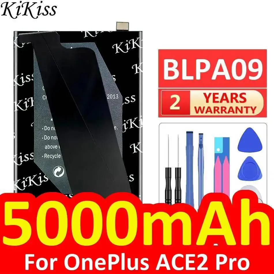 

Надежная сменная батарея BLPA09 для мобильного телефона OnePlus Ace 2 Pro, высокая емкость 5000 мАч