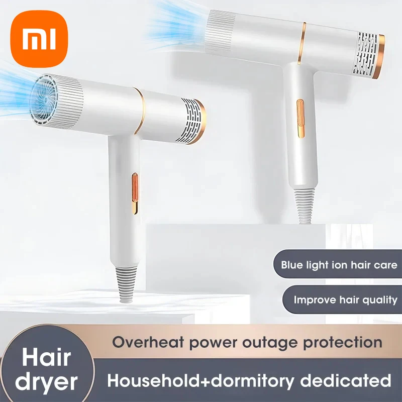 Xiaomi Hair Dryer Professional Negative Ionic Blower High-speed Electricturbine Drier Constant Temperature Quickdrying Hair Tool