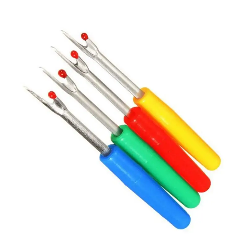 Wooden and Plastic Handle Steel Thread Cutter Seam Ripper Stitch Removal Knife Needle Arts Sewing Tools DIY Sewing Accessories