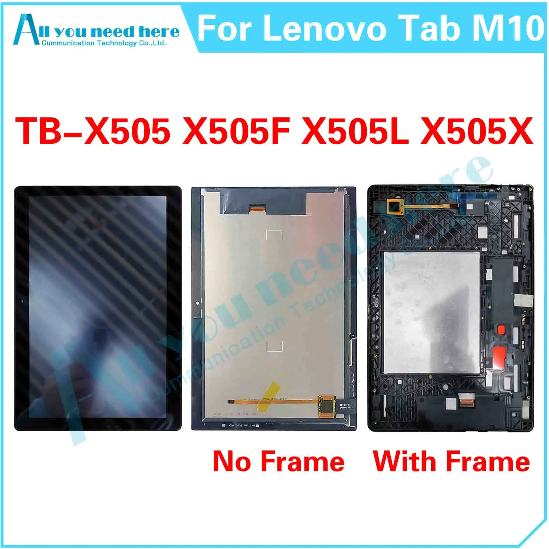 

100% тест для Lenovo Tab M10 TB-X505 X505 TB-X505F TB-X505L LCD дисплей сенсорный экран дигитайзер в сборе Замена