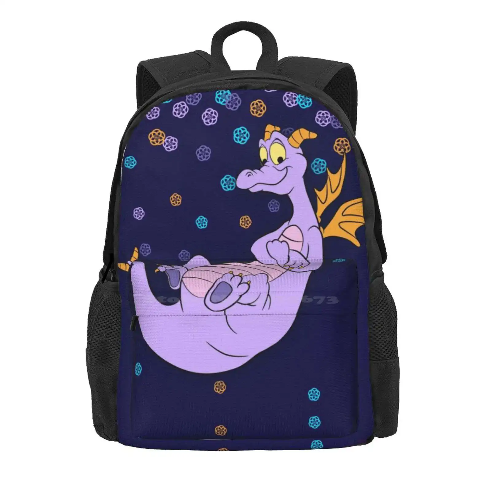 Navy Confetti Figment Hot Sale Schoolbag Backpack Fashion Bags Figment