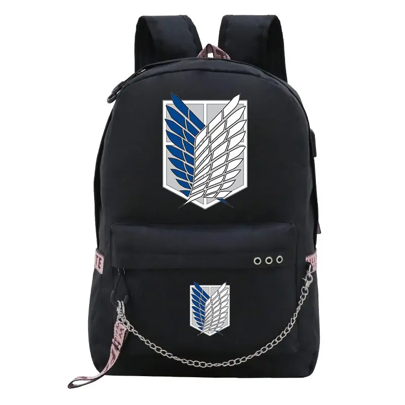 

Attack on Titan Children School Backpack Anime Children Backpacks Bag Shingeki No Kyojin Kids School Bag for Girls Boy SchoolBag