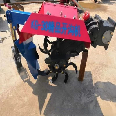 trenching machine Agricultural multi-functional pastoral management machine Simple operation trenching fertilization backfill