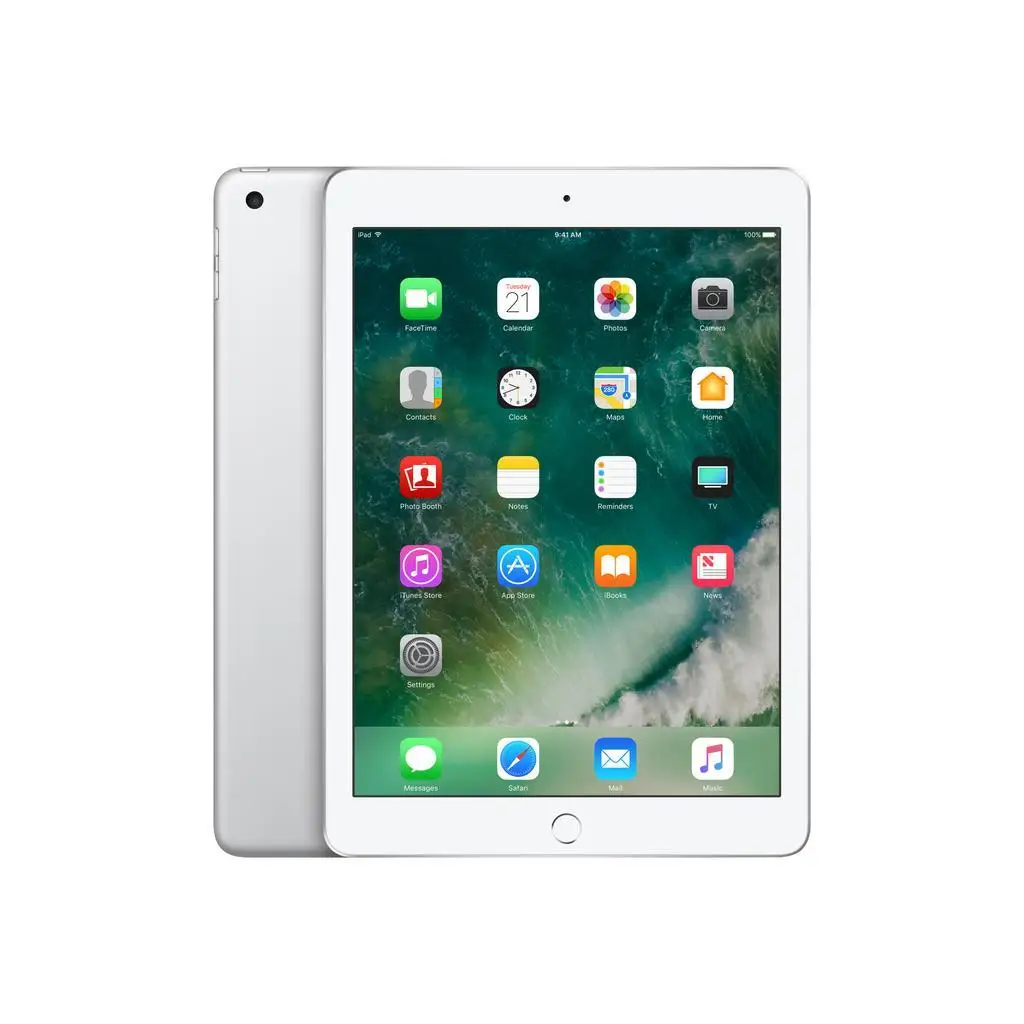 

Apple / iPad 6 / A1954 / 32GB / Silver / GSM Unlocked / GSM Unlocked / B-Stock-Includes Charging Cable