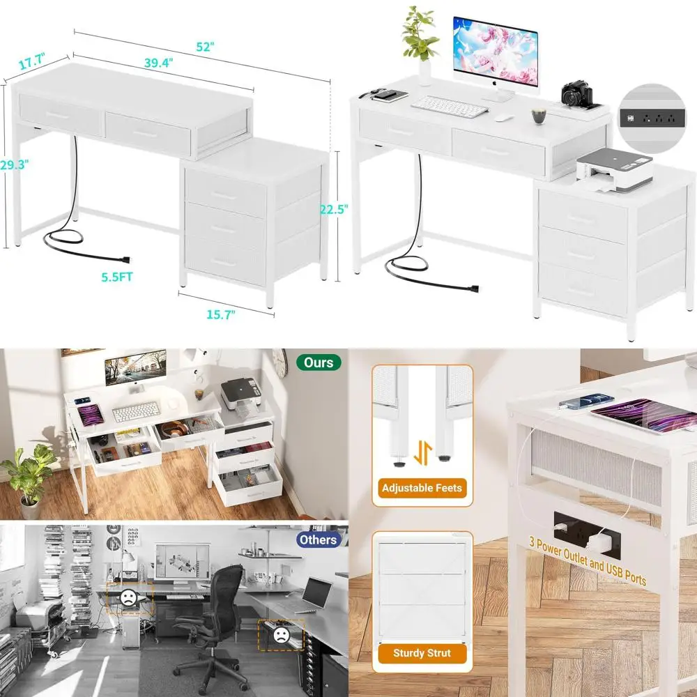 Adjustable 5-Drawer…