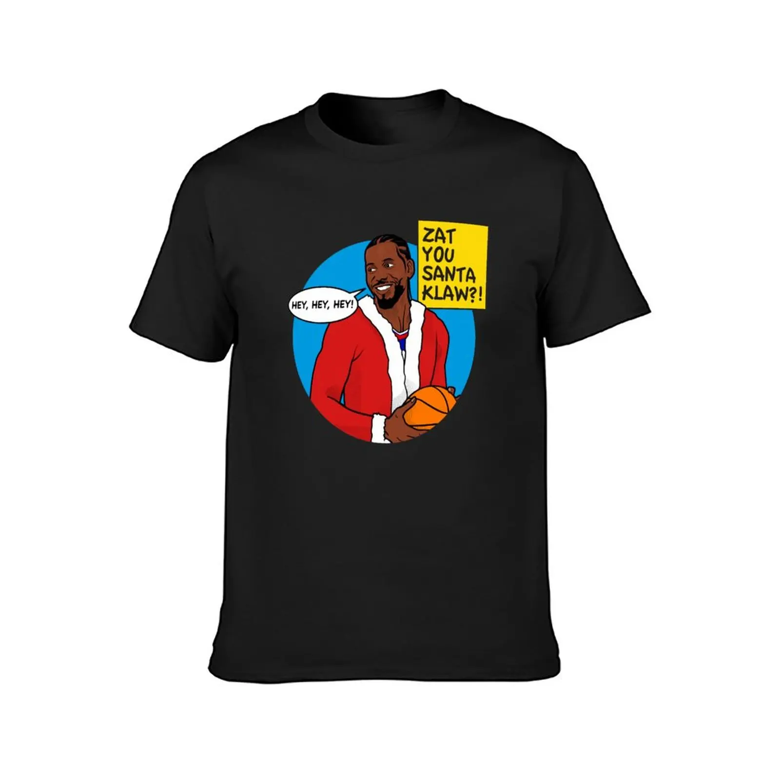 Zat you Santa Klaw T-Shirt tops animal prinfor boys mens big and tall t shirts image 2