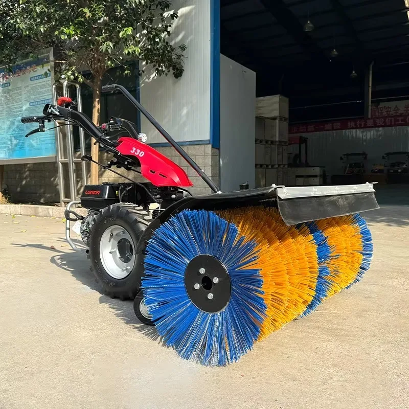 China Professional Snow Sweeping Machine Cheap Snowblower Snow Thrower  Brush Snow Blower Snowplow for Sale view 2