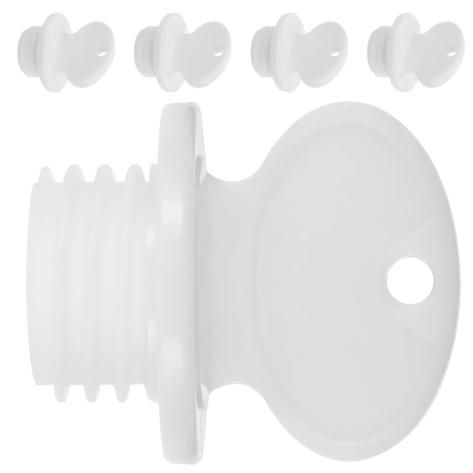 

5 шт. Заглушки для грелок: маленькие портативные мягкие герметичные заглушки, сменные колпачки для бутылок с горячей водой, маленькие пластиковые заглушки