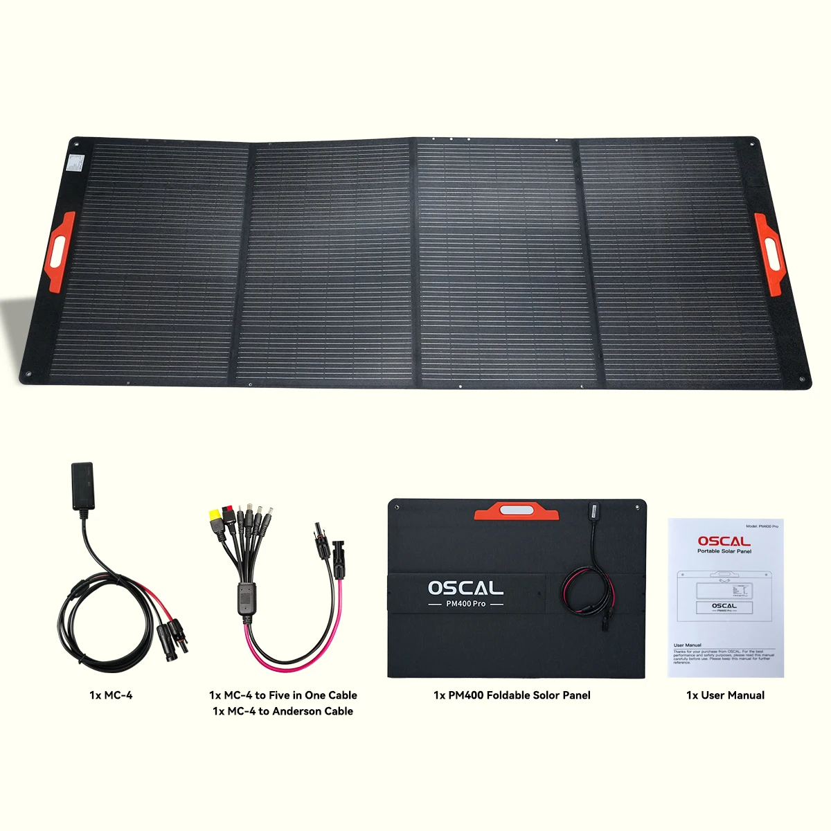

Oscal PM400 Pro Solar Panel 400W Portable Power 5 Warranty Years EU US Outdoor Camping for All OSCAL Power Station