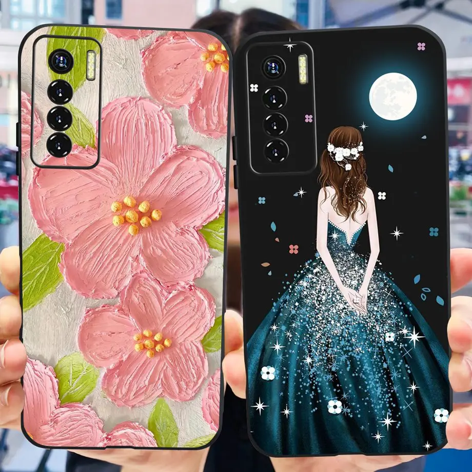 Case for Tecno Camon 17 P Phone Cover CG7 CG7n Soft Silicone Funda Bumper for Camon 17 PRO Camon17 Cases Coque Clear New Fashion