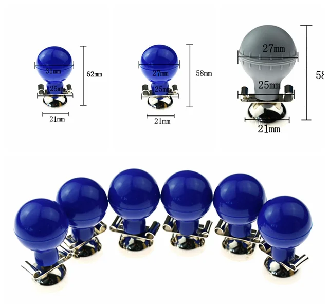 재사용 가능한 일반 니켈 도금 ECG 전극, 의료 흡입 전구, 성인 및 어린이, 1 세트, AgCL/Ag ECG