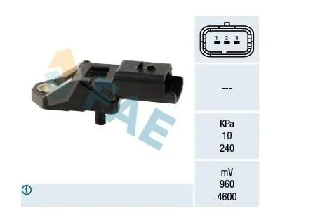 MANIFOLD BASINC SENSOR BIPPER-107-206-207 14HDI 607-406 20HDI 331578816