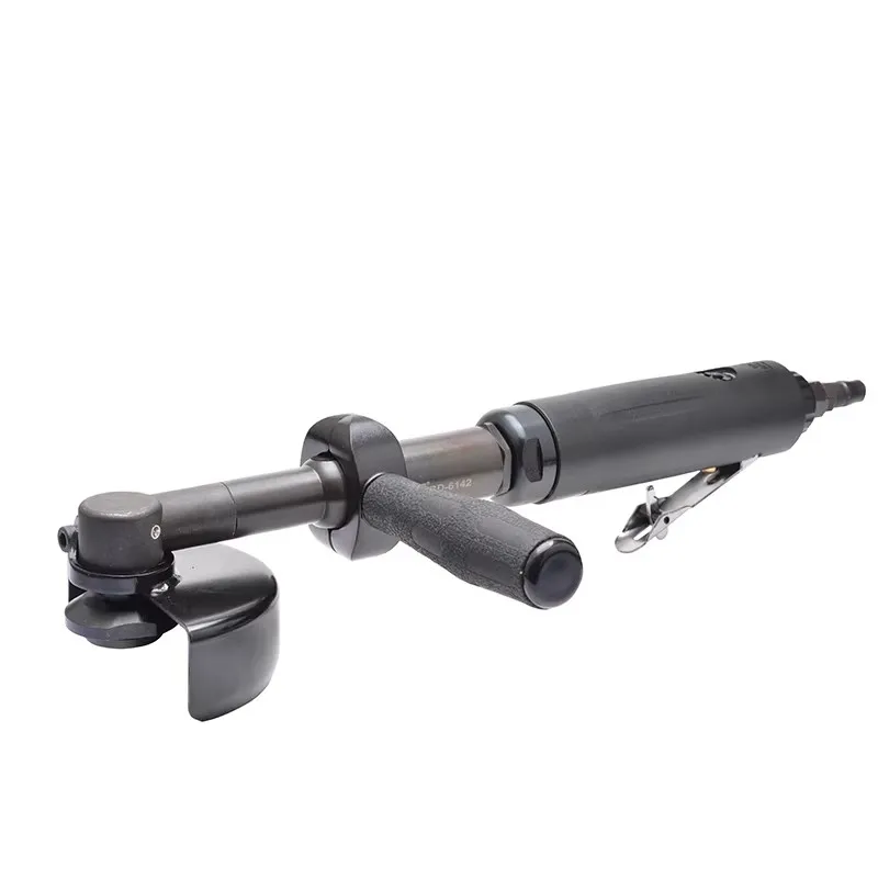 Pneumatic Extended Angle Grinder, Air-Powered Cutting Machine, High-Speed Grinding Machine, Polishing Machine Bd-6142