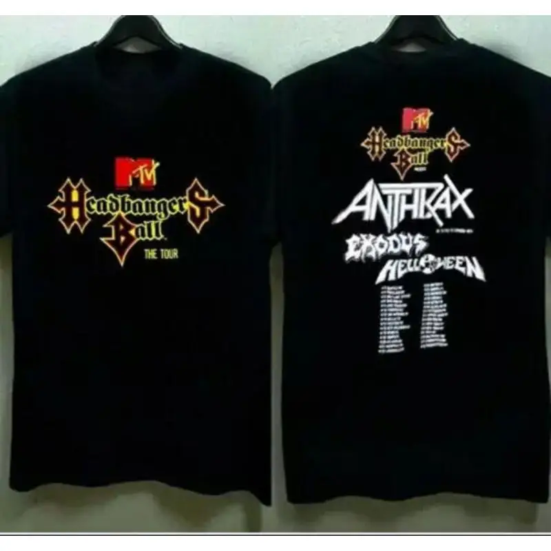 

Vtg Headbangers Ball Tour 1989 t shirt