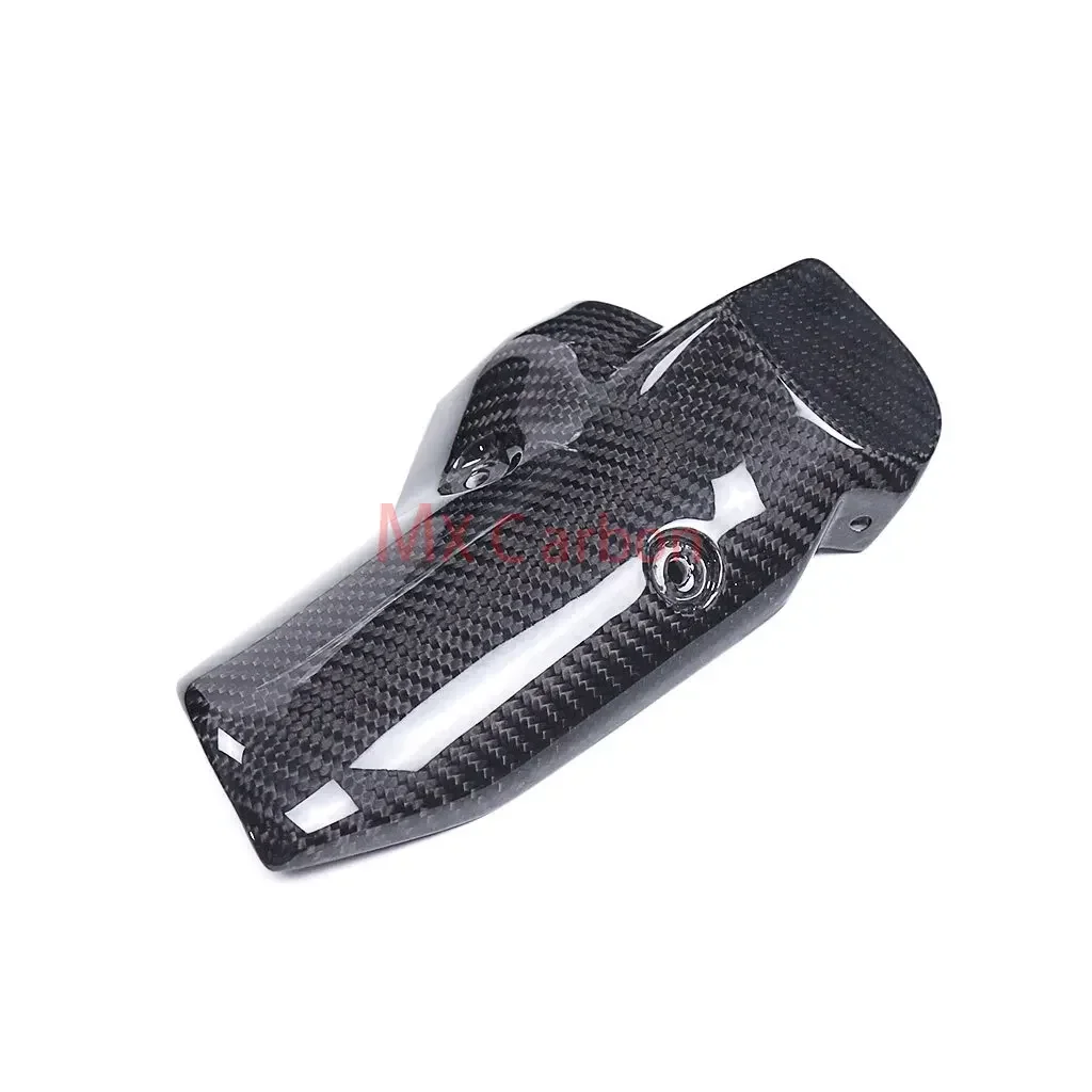 For BMW R 1300 GS R1300GS 2024 2025+100% Full Carbon Fiber Exhaust Hood Pipe Protector Cover Fairing Motorcycle Accessories