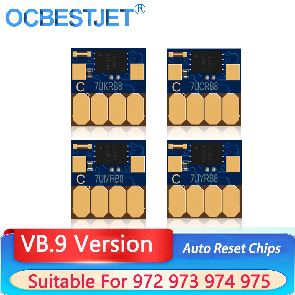 ARC Chip tinta untuk HP 972 973 974 975 972XL 973XL 974XL 975XL pagewear Pro 352dw 377dw 452dn 452dw 47dn 47dw 552dw