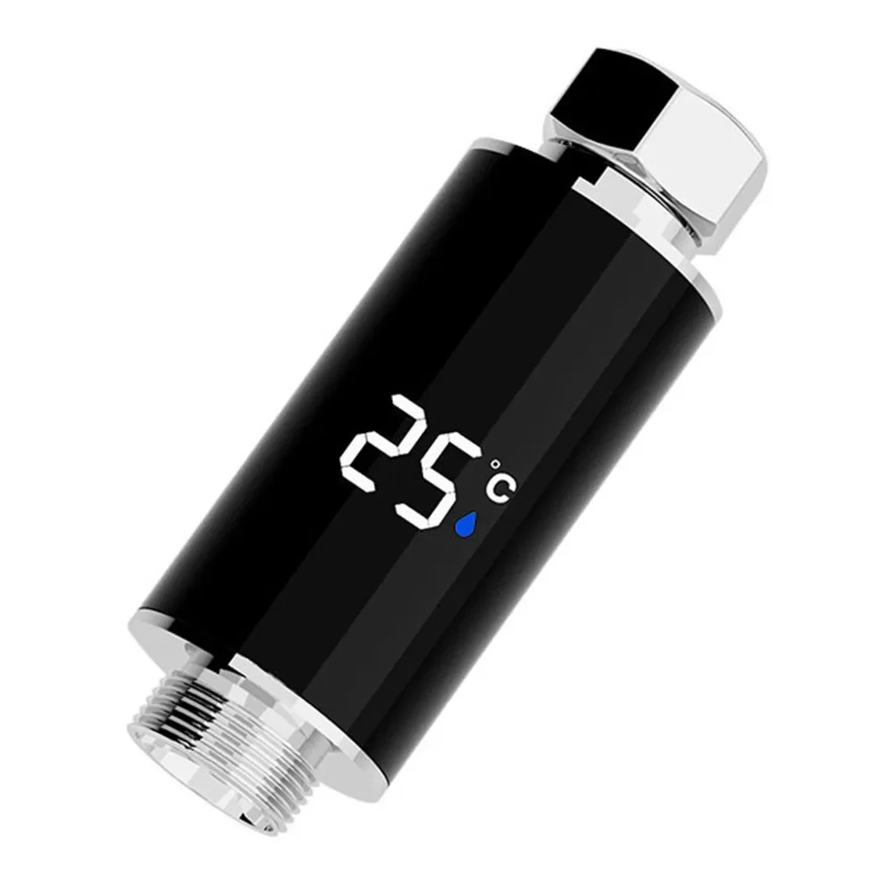 

Водонепроницаемый термометр для душа со светодиодным дисплеем для измерения температуры воды, подходит для купания в ванной и ребенка