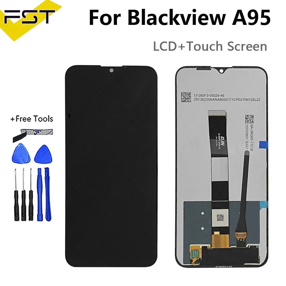 Oryginał dla wyświetlacza LCD Blackview A95 z ekranem dotykowym Digitizer zgromadzenie części zamiennych czujnik Blackview A95 części wyświetlacza LCD