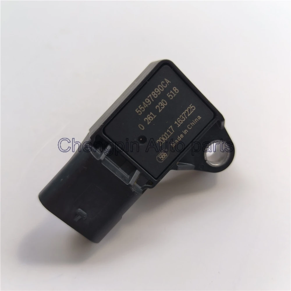 10X MAP Manifold Air Pressure Sensor 55497890 Air intake Pressure Sensor 0261230518 for Chevrolet Wayland Chuangku CT4 CT5