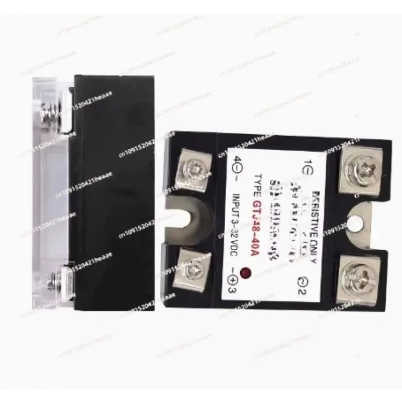 

Suitable forGTJ48-10A GTJ48-20A GTJ48-25A GTJ48-30A GTJ48-40A GTJ48-50A/60A/70A/80A/90A/100A single-phase solid-state relay